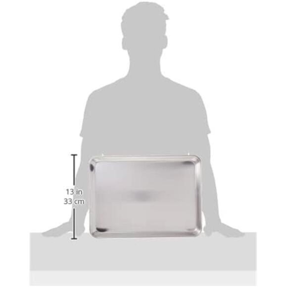 Winco Sheet Pan, 1 Pack, Silver - Picture 2 of 4